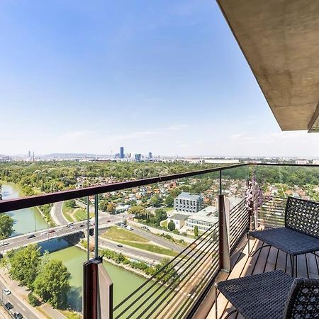 Design Apartment With Amazing View Over Wien Eksteriør bilde