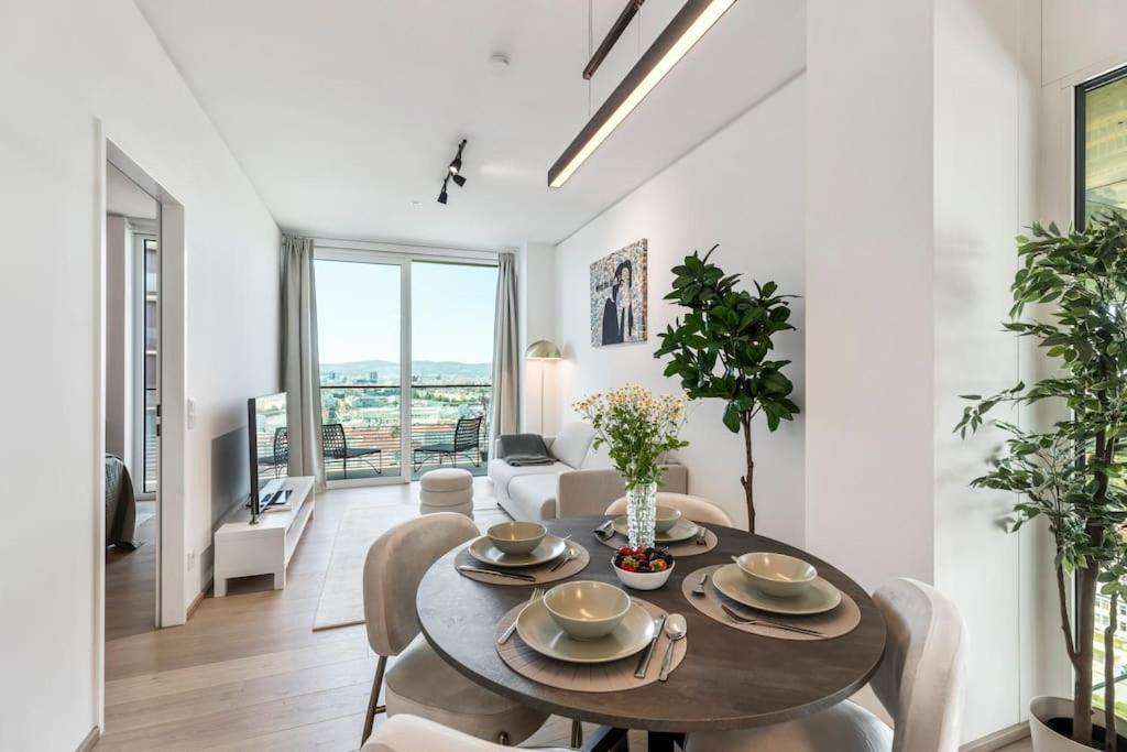 Design Apartment With Amazing View Over Wien Eksteriør bilde